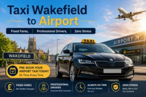 Taxi Wakefield to Airport – Fixed Fares, Professional Drivers, Zero Stress